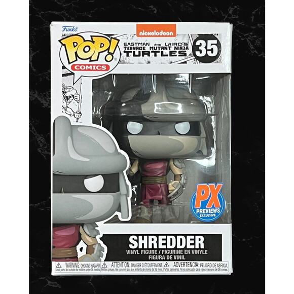 TMNT Shredder Funko Pop PX Previews Exclusive 35 - Picture 1 of 6